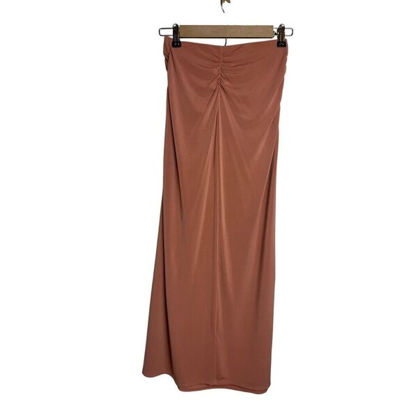 A.L.C. Dawnson Ruched Jersey Midi Skirt Sz. XS - Picture 5 of 8
